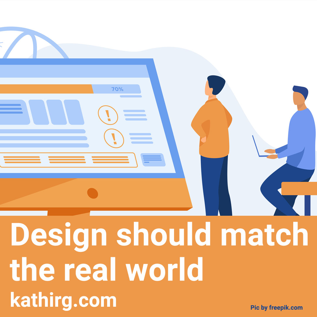 Design-should-match